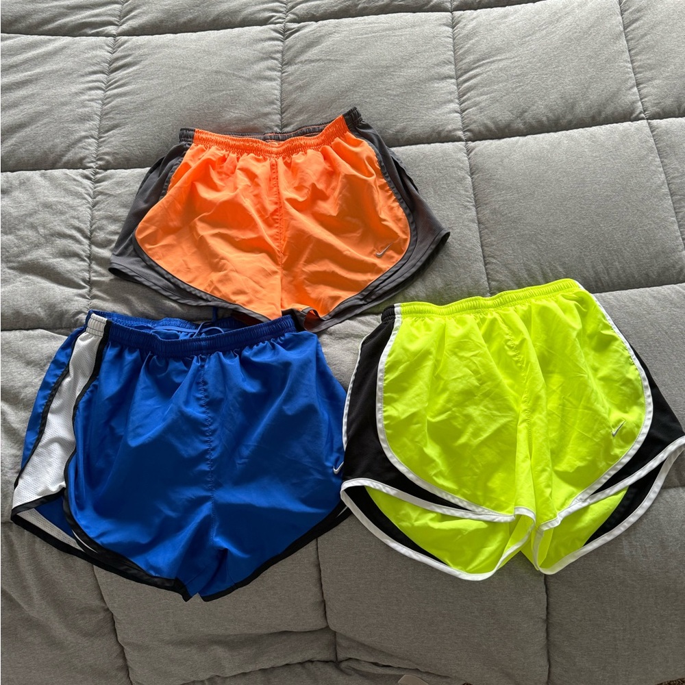 Nike Women's Dry Fit Tempo Running Shorts Set of 3